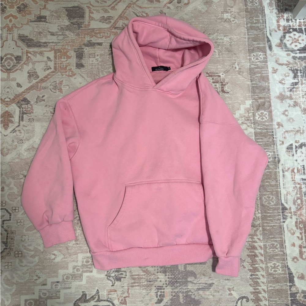 Pink Pullover Hoodie